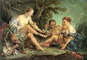 Francois Boucher Diana Resting after her Bath oil on canvas